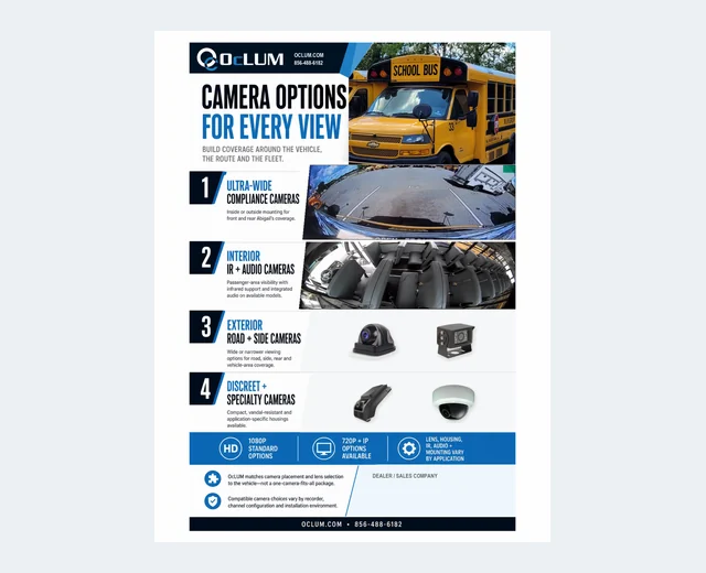 Camera Options for Every View brochure