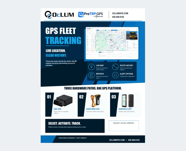 GPS Fleet Tracking brochure