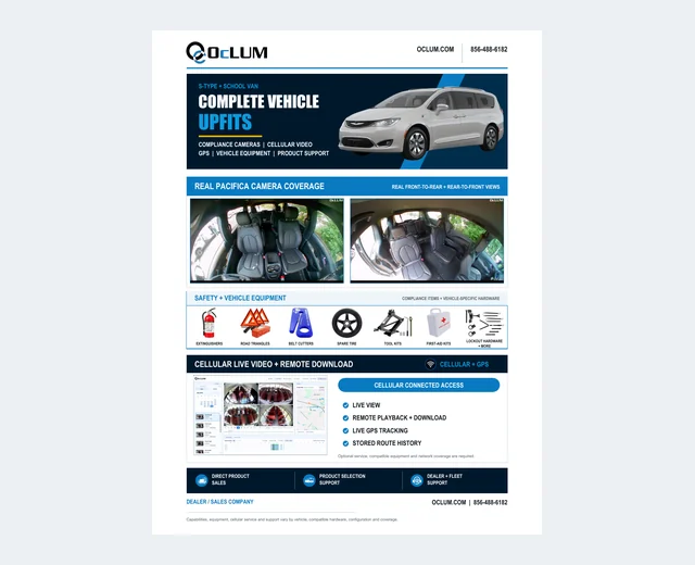 S-Type and School Van Complete Vehicle Upfits brochure