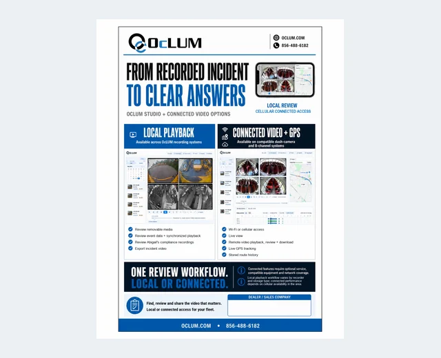 OcLUM Studio Connected brochure