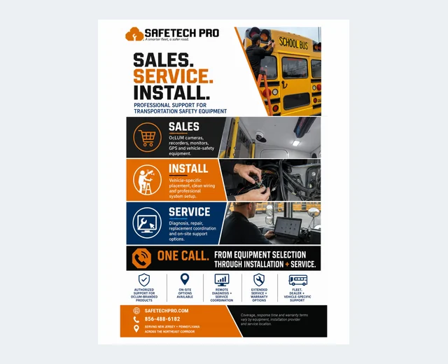 SafeTech Pro - Sales, Service, Install brochure