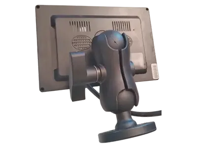 Back of monitor