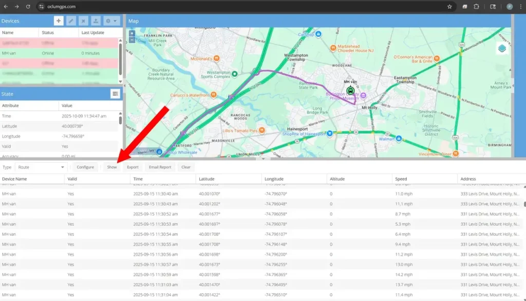 View Historical Data & Reports
